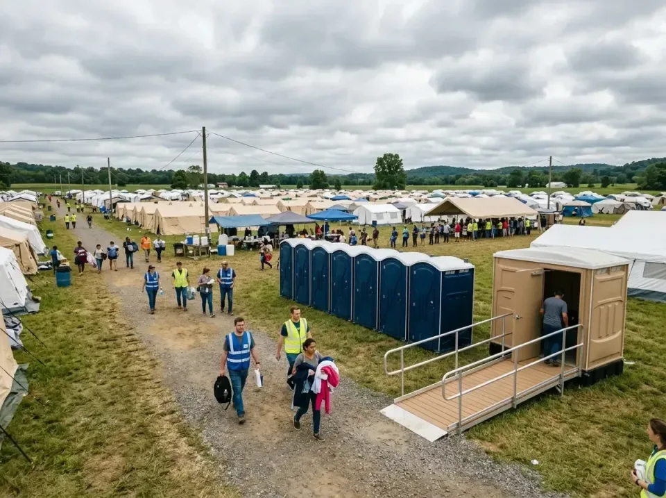 disaster-relief-camp-restrooms-010 — frequently asked questions, Dumpster & Portable Bathrooms Rental in Laurel Hollow, NY